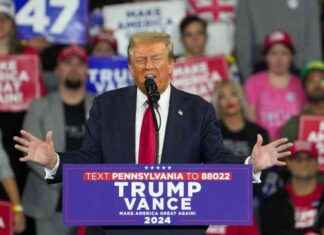 هجوم ترمب على هاريس: تحليل المزيد عبر وسائل التواصل الاجتماعي news-11102024-182805