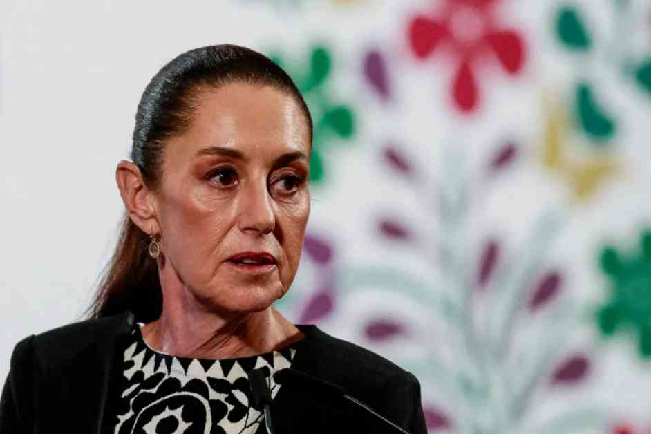 الرئيسة المكسيكية تنتظر رد ترمب على اقتراح الحوار