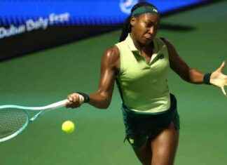 دورة دبي: غوف تودع باكراً