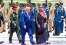 لقاء ومأدبة غداء رسمية بين ولي العهد والرئيس الأمريكي