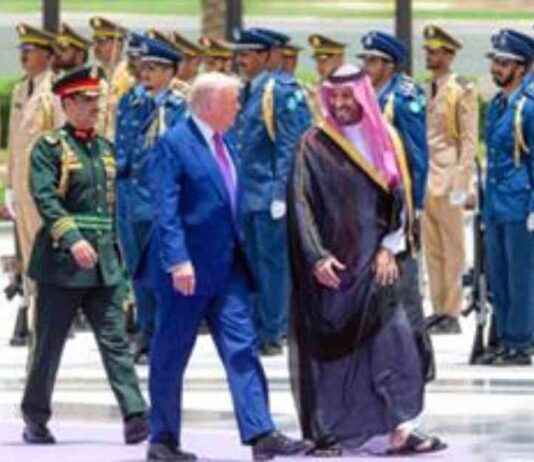 لقاء ومأدبة غداء رسمية بين ولي العهد والرئيس الأمريكي