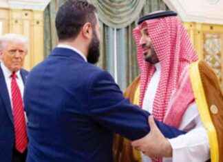 لقاء بين ولي العهد والرئيسين الأمريكي والسوري حول مستقبل الأوضاع في سوريا