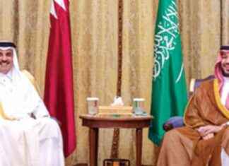 محادثات ولي العهد مع أمير قطر حول التطورات الإقليمية والدولية