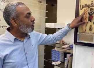 خريطة فحص العيون في مخيم الوحدات بالأردن