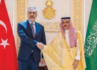 اجتماع الوزير الخارجية ونظيره التركي في المجلس التنسيقي – تحديث وتعاون