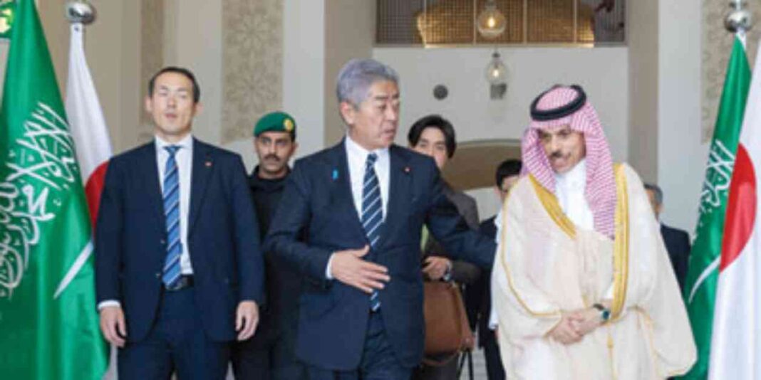 تعزيز العلاقات الإستراتيجية والاقتصادية بين المملكة واليابان
