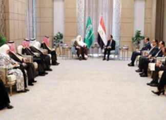 لقاء بين آل الشيخ ورئيس الوزراء المصري حول القضايا المهمة