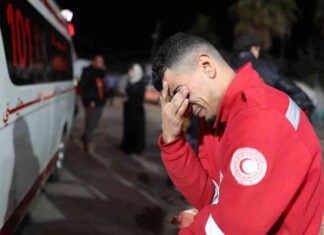 مقتل موظف الهلال الأحمر في قصف إسرائيلي بغزة