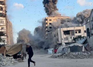 استهداف النازحين والأبراج في غزة: شهداء واستمرار الاعتداءات