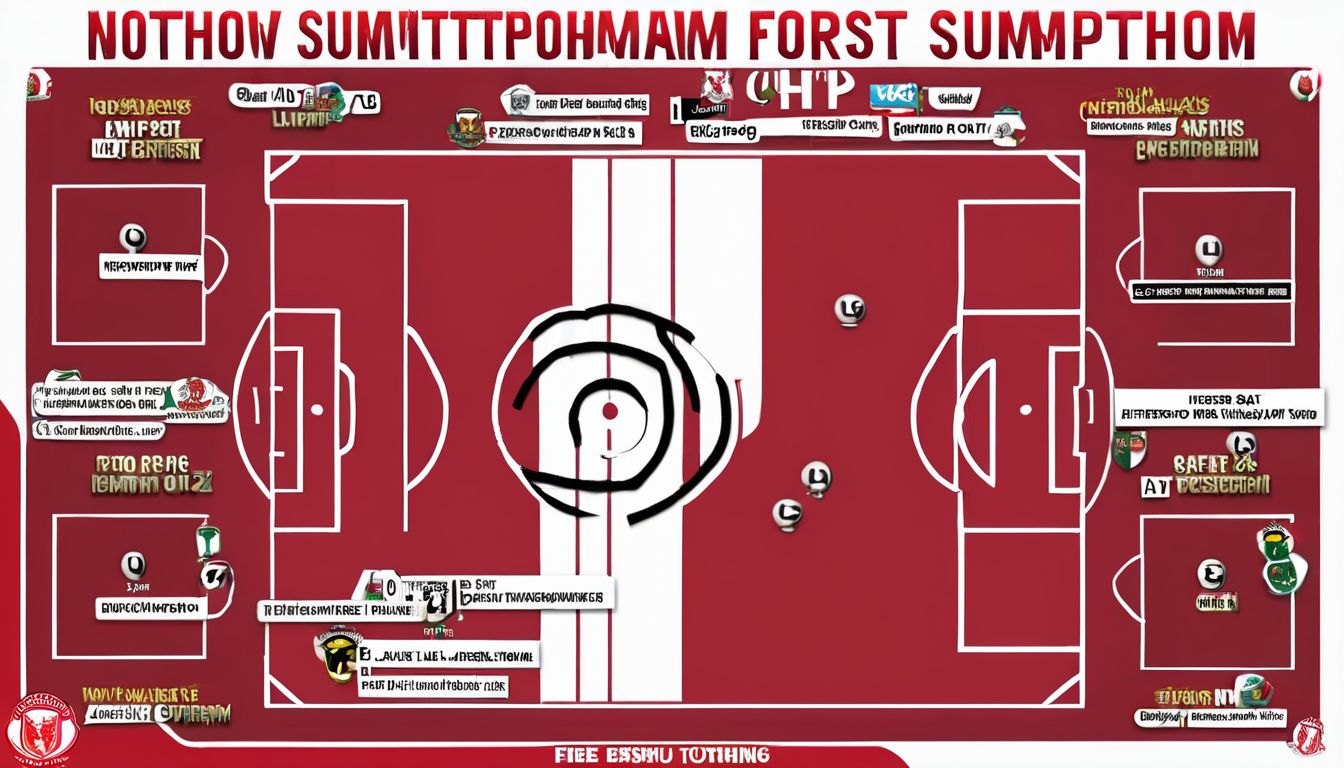 التشكيلة المتوقعة لنوتينغهام فورست ضد ساوثهامبتون وتأثيرها على نتيجة المباراة