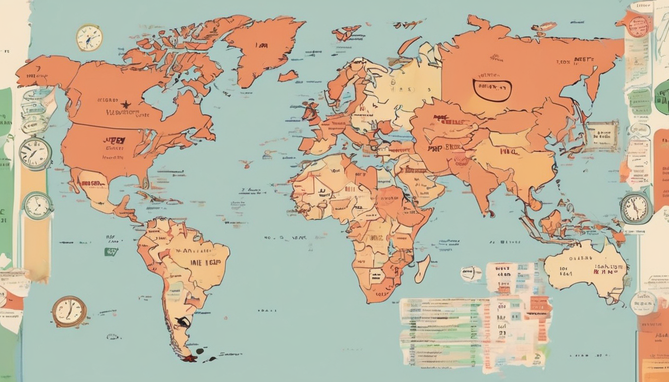 كيف تعرف كم الساعة الآن في أمريكا بدقة؟ دليل شامل لأهم المناطق الزمنية