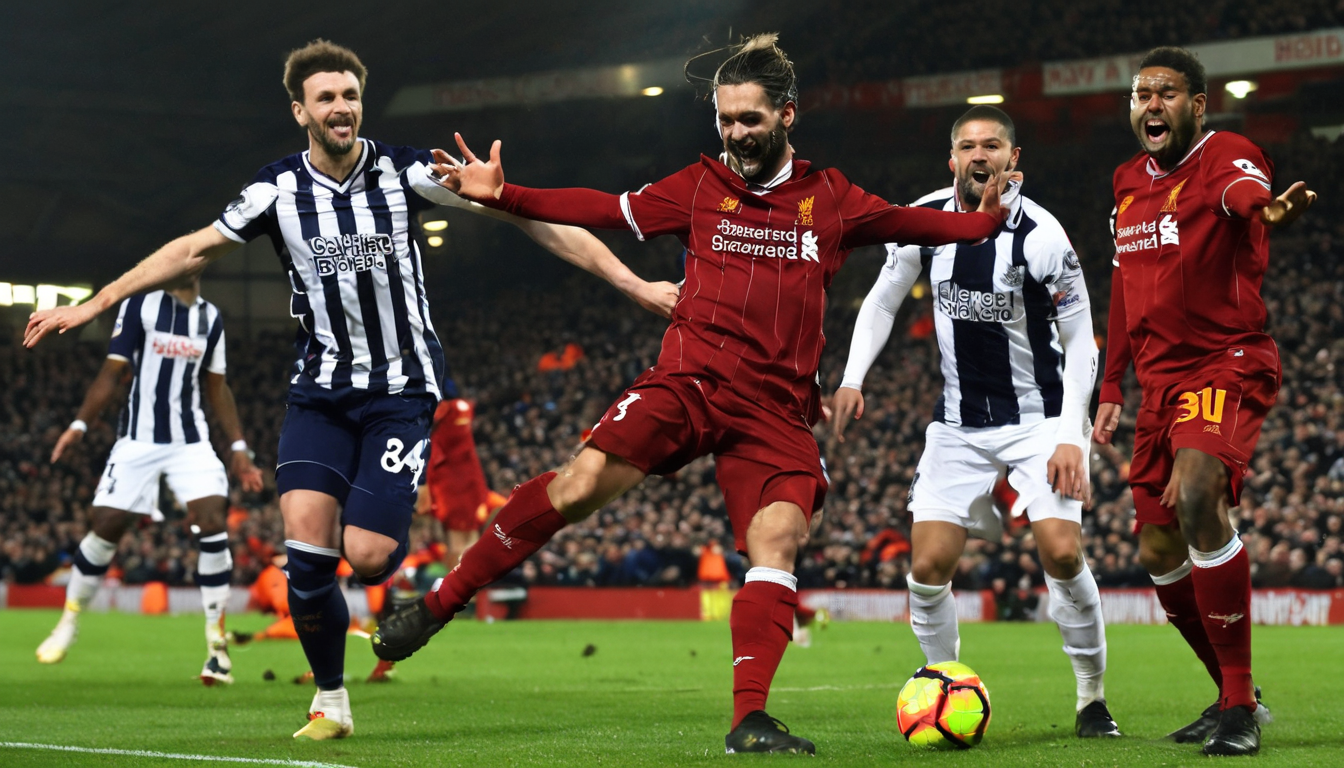 كيف تؤثر نتائج ليفربول ضد وست بروميتش على ترتيب الدوري الإنجليزي هذا الموسم؟