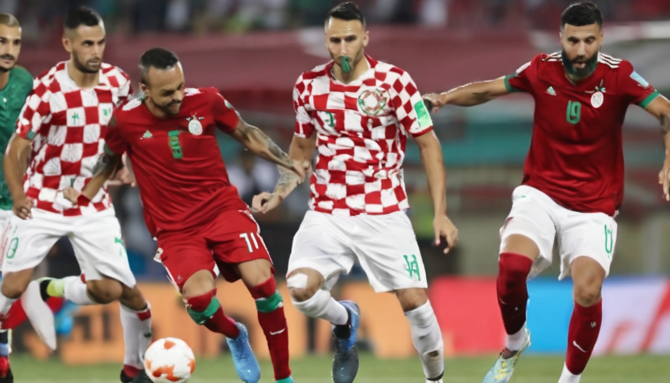 أين ومتى تشاهد مباراة المغرب وكرواتيا على القنوات الناقلة بجودة HD وبث مجاني؟