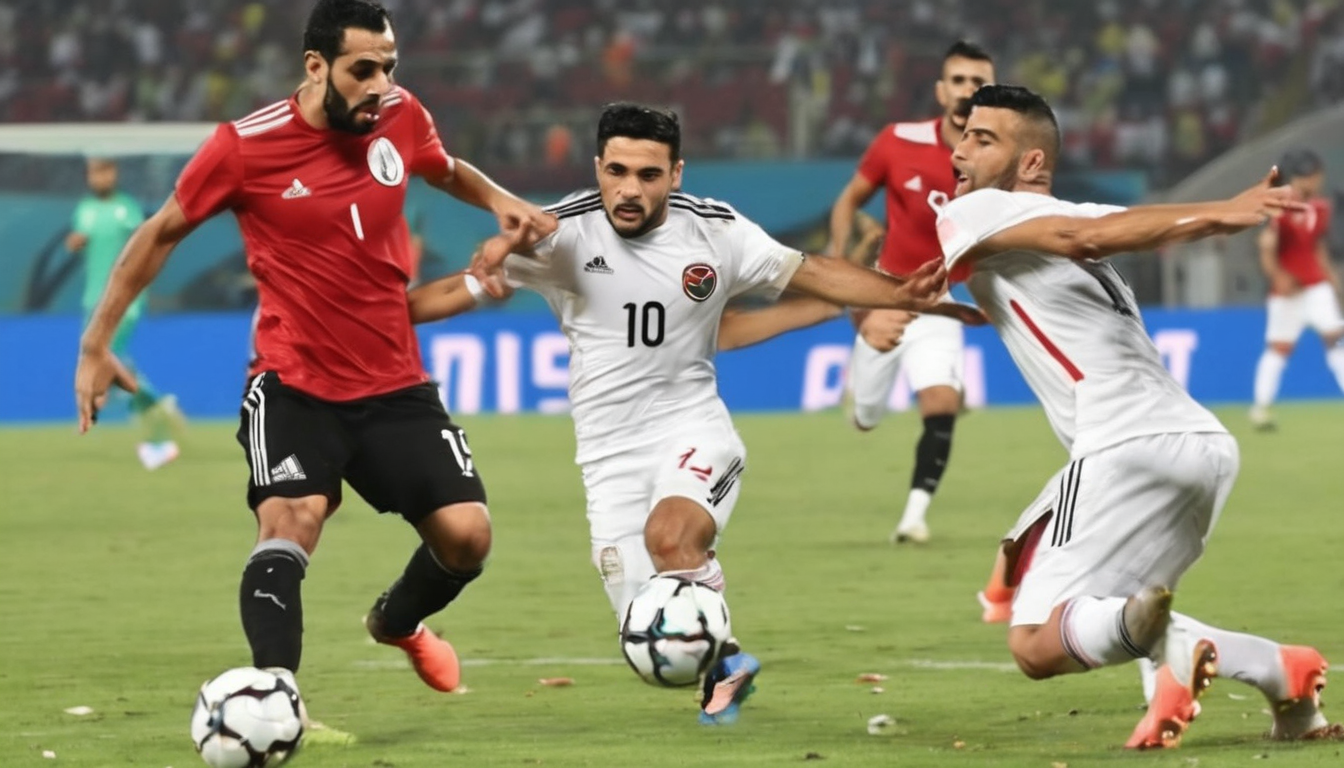 نتيجة مباراة منتخب مصر الان: اكتشف المفاجآت التي قلبت الموازين! 1 كيف أثرت نتيجة مباراة منتخب مصر الان على ترتيب المجموعة في التصفيات؟