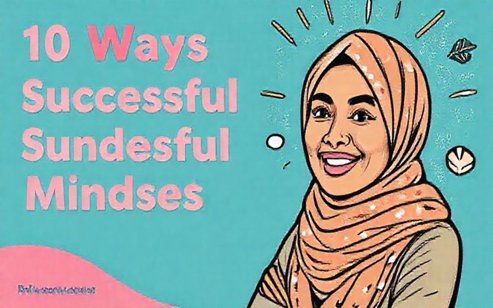 10 طرق لتبني mindset الناجح مثل رحمة محسن*