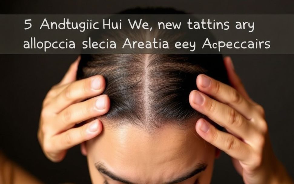 5 طرق طبيعية لعلاج الثعلبة البقعية وزيادة فرص استعادة الشعر*