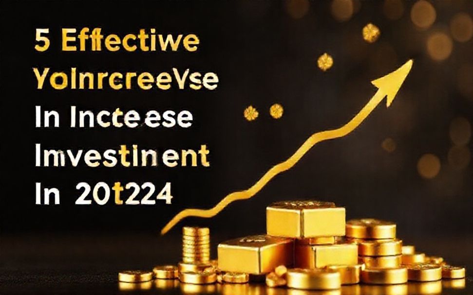 5 طرق فعالة لزيادة أرباحك من استثمار الذهب في 2024*