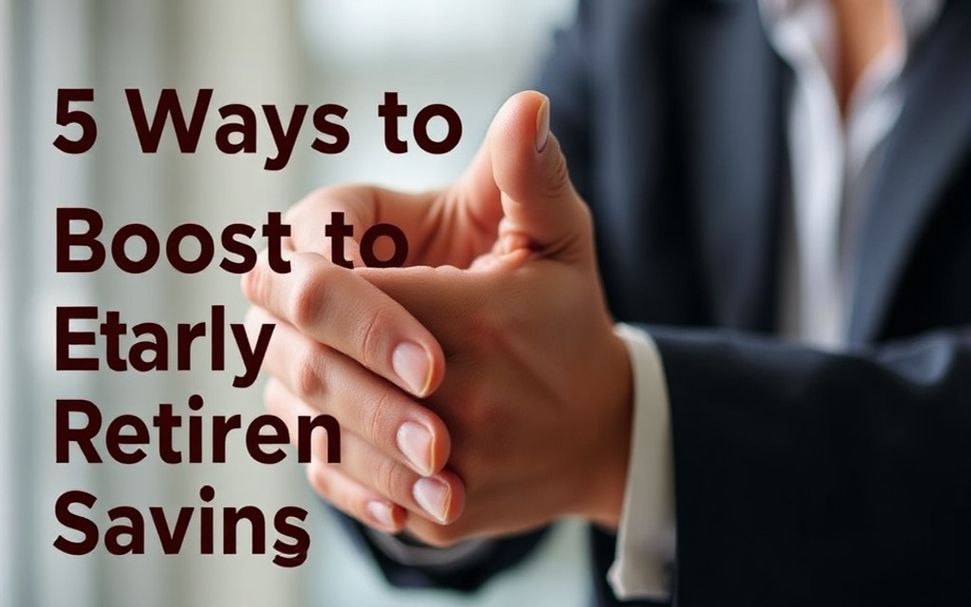 5 طرق لزيادة معاشك التقاعدي المبكر*