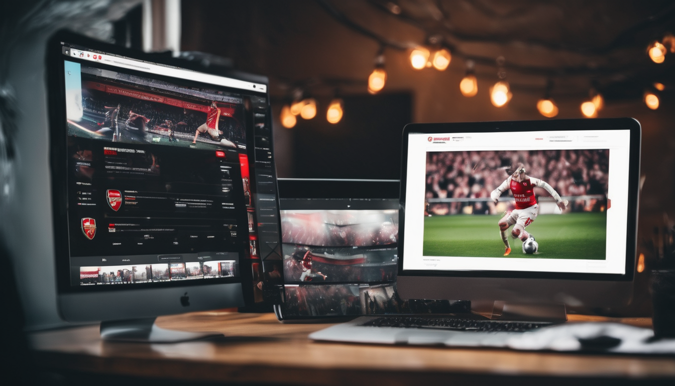 أفضل المواقع لبث مباشر مباريات ارسنال بدون انقطاع
