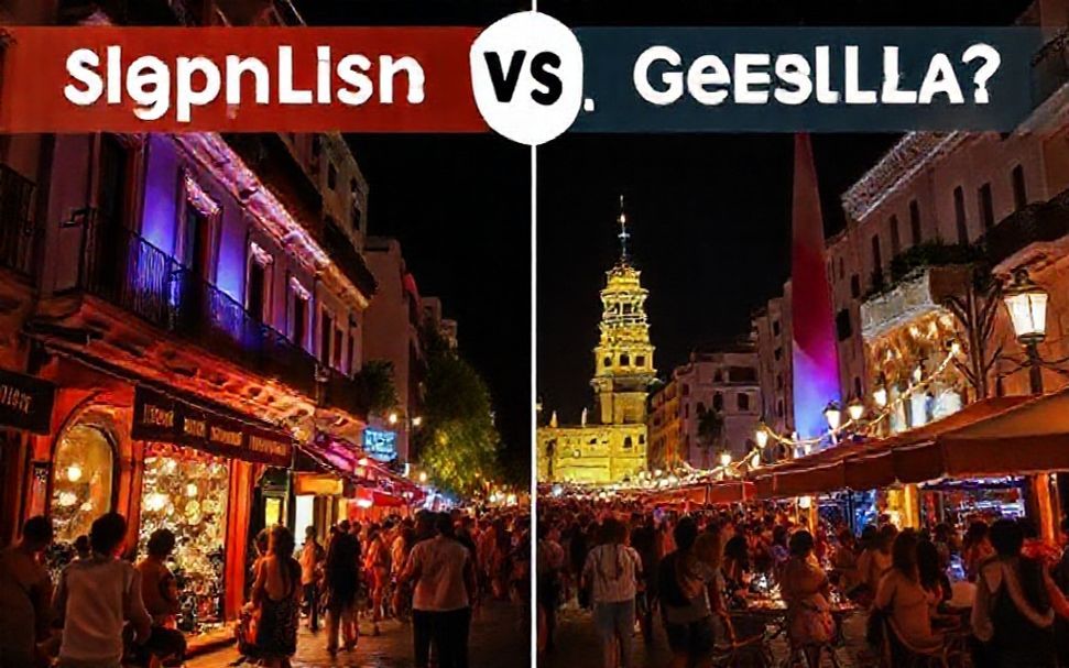 الحياة الليلية في إسبانيا مقابل جورجيا: أيهما أكثر حيوية؟*