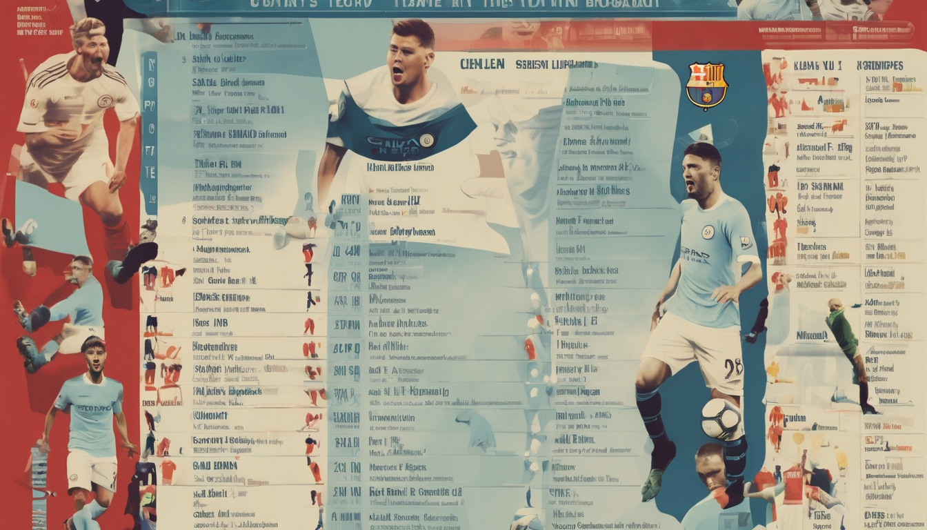 حقائق لا تعرفها عن تشكيلة السيتي في مباراة اليوم