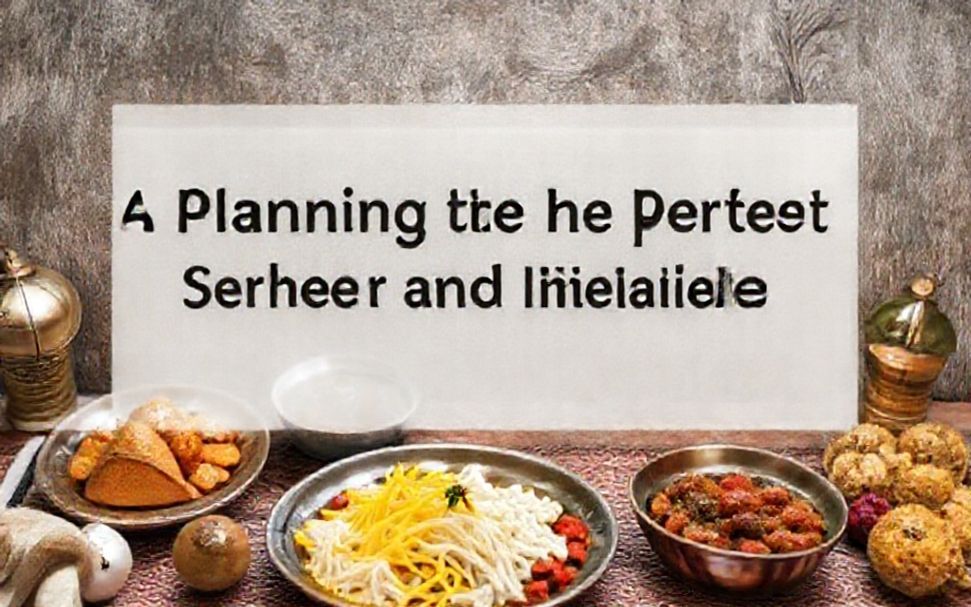 دليل خطوة بخطوة لتخطيط وجبات سحور إفطار مثالية*