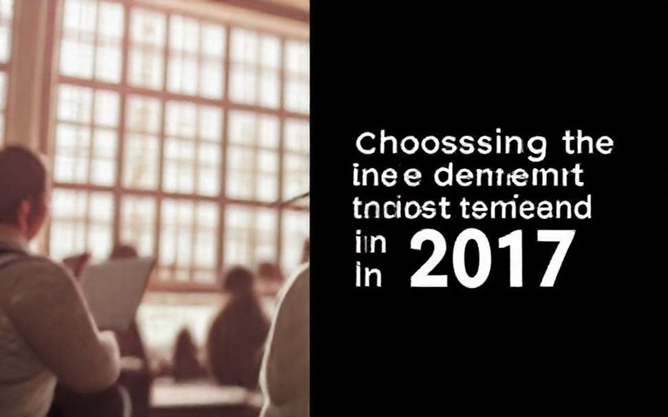 دليل شامل لاختيار التخصصات الأكثر طلبًا في 2017*