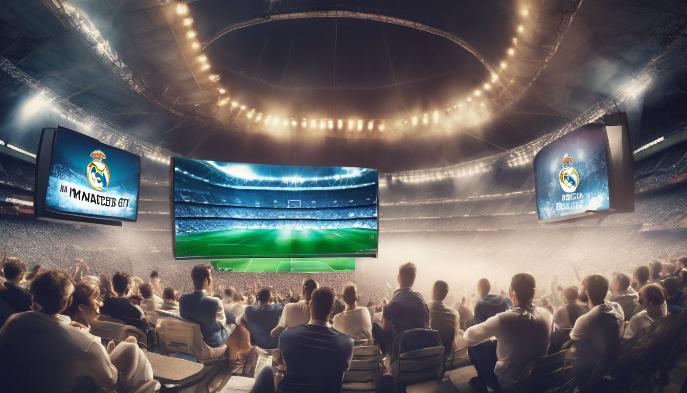 موعد مباراة ريال مدريد ومانشستر سيتي والقنوات الناقلة 4 طرق مبتكرة لمتابعة مباراة ريال مدريد ومانشستر سيتي بجودة عالية