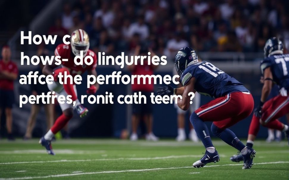 كيف تؤثر الإصابات على أداء الفريقين؟*