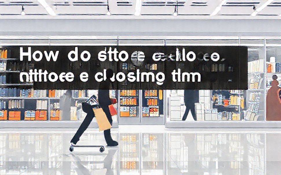 كيف تؤثر مواعيد غلق المحلات على تجربة التسوق؟*