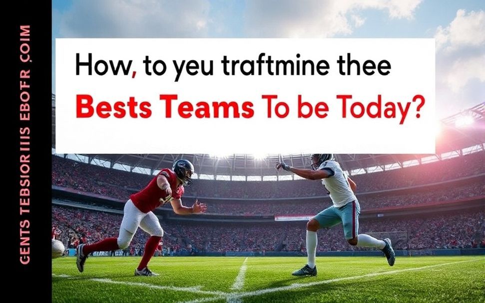 كيف تحدد أفضل الفرق الرياضية للرهان اليوم؟*