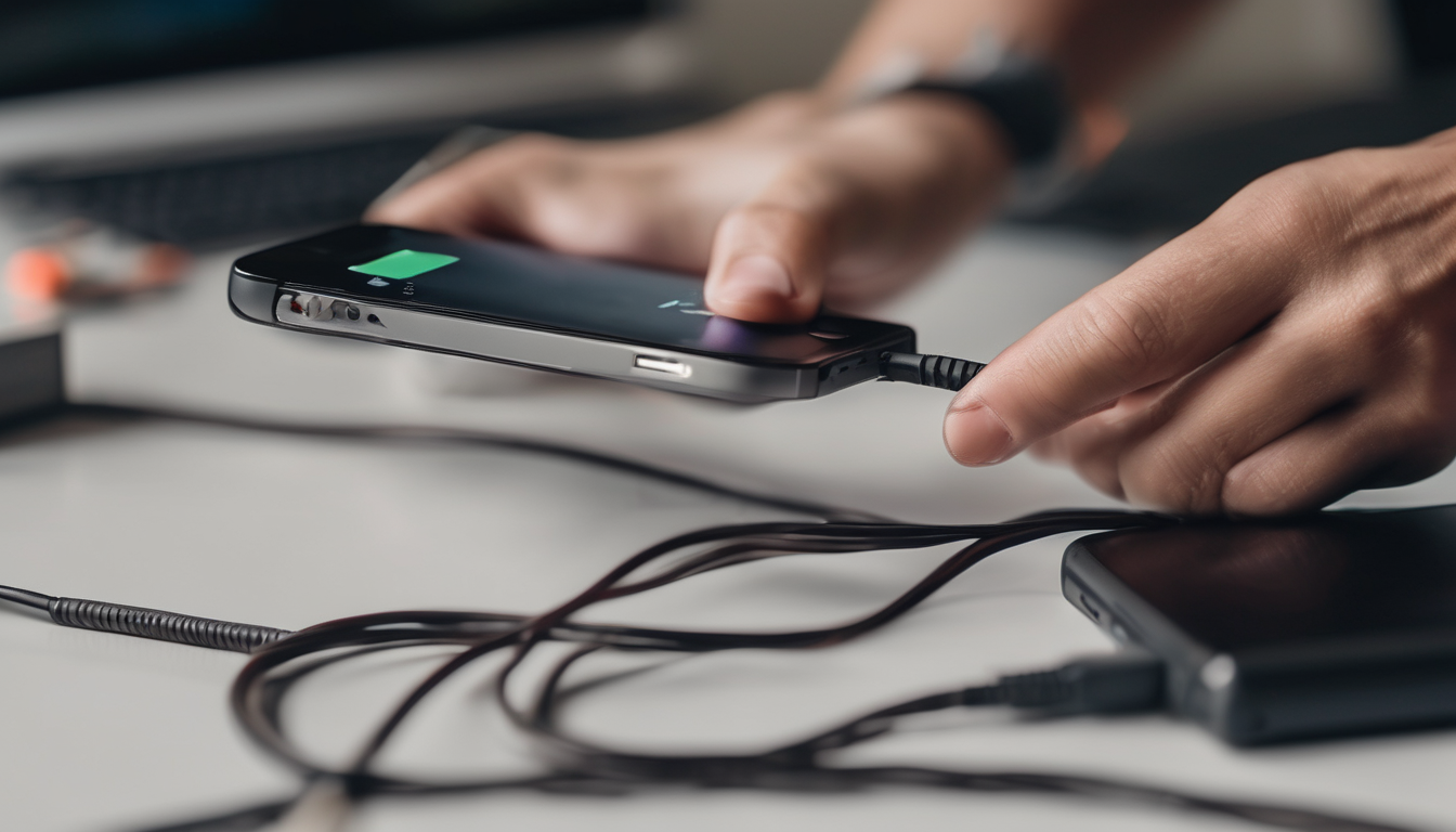طرق فعالة لإصلاح مشكلة الشحن البطيء لهاتفك المحمول 1 كيف تختبر كابل الشحن لتحديد سبب البطء