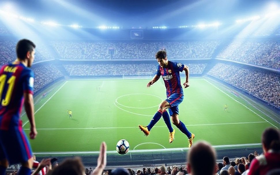 كيف يمكن لبرشلونة السيطرة على المباراة من البداية؟*