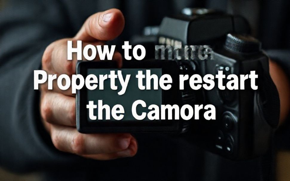 كيفية إعادة تشغيل الكاميرا بشكل صحيح*