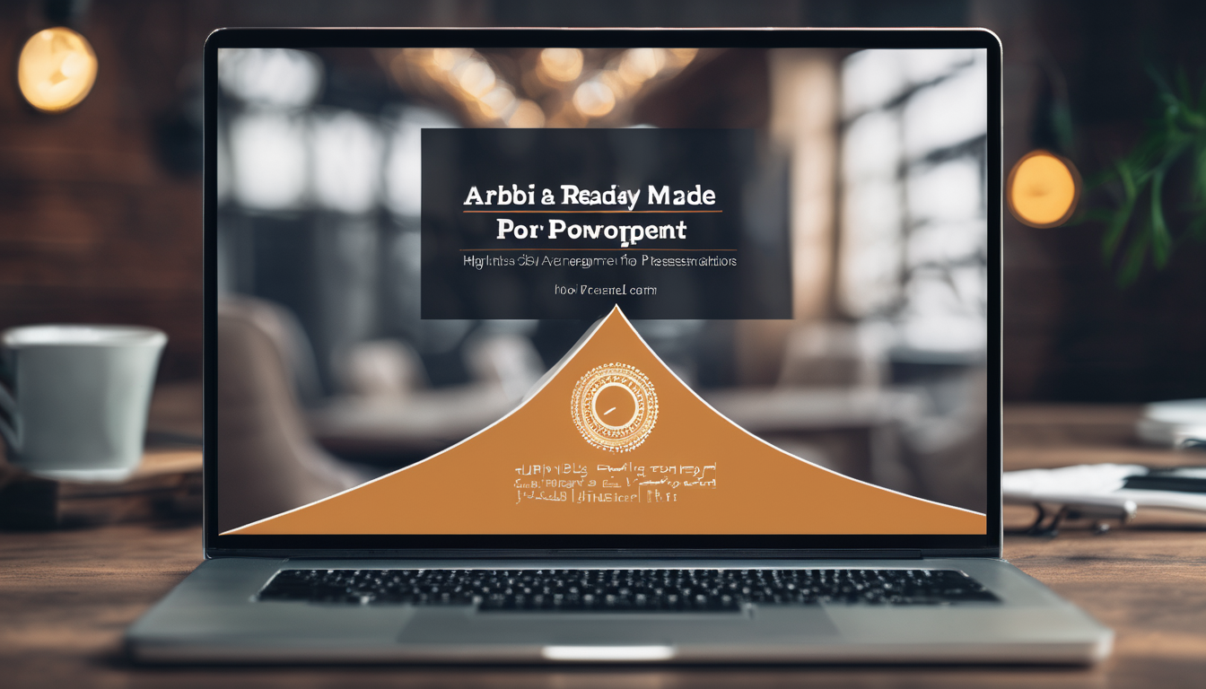 كيفية استخدام القوالب العربية الجاهزة لتسريع عملية إنشاء العروض التقديمية في PowerPoint