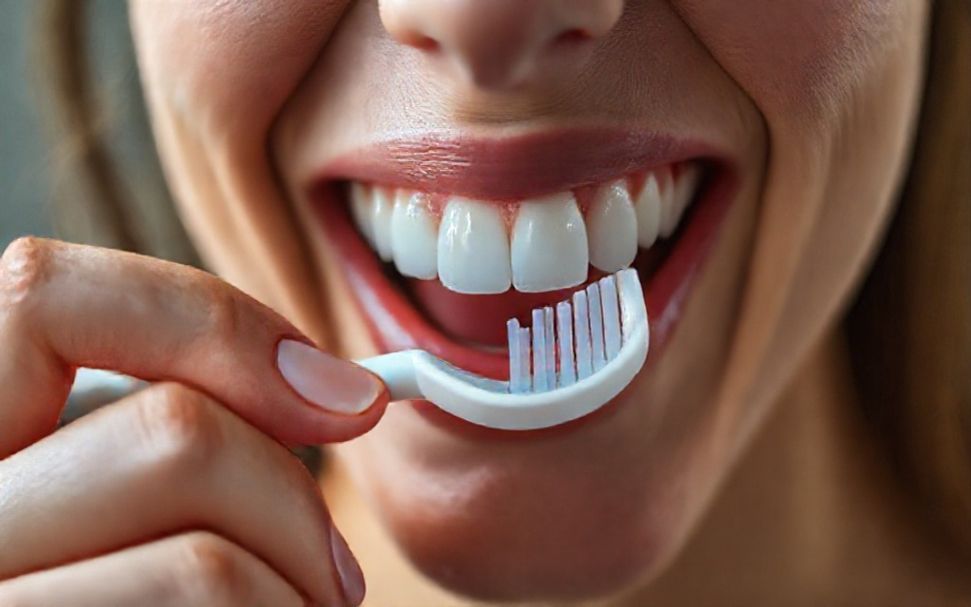 كيفية تبييض الأسنان في المنزل دون ضرر*