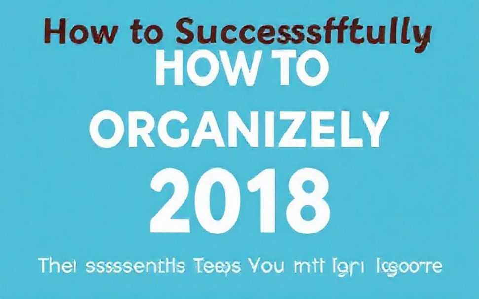 كيفية تنسيق 2018 بنجاح: الخطوات الأساسية التي لا يمكنك تجاهلها*