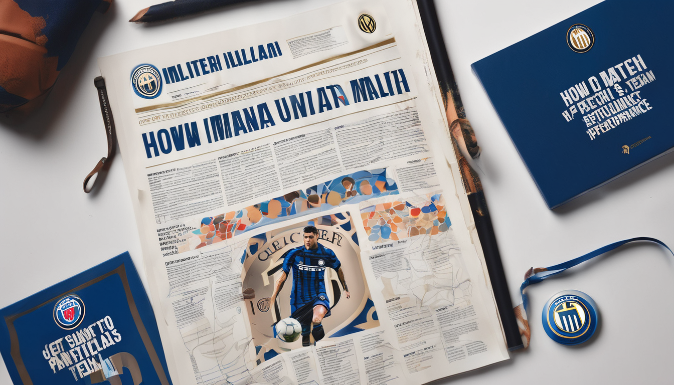 مباراة إنتر ميلان: استعد لمتابعة أداء الفريق وتوقعات الفوز 5 كيفية توقع نتائج مباره انتر ميلان بناءً على إحصائيات الفريق الأخيرة