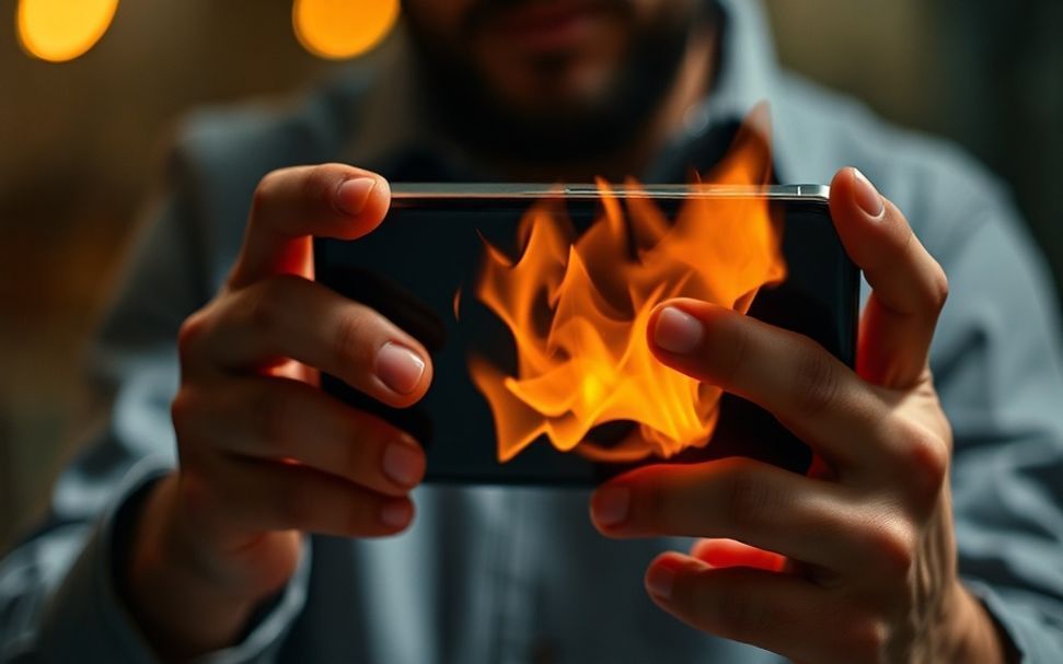 لماذا يتسخن هاتفك بشكل خطير؟*