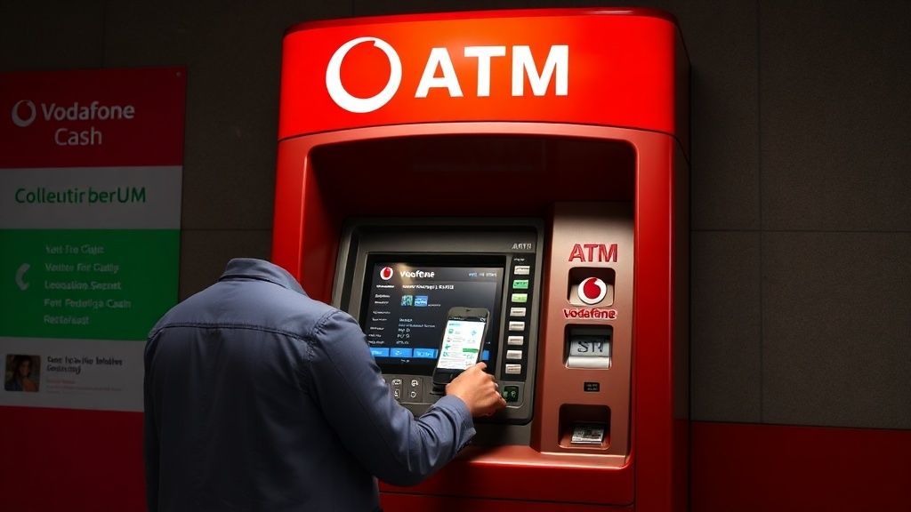 كود سحب فودافون كاش من ATM: كيف تسحب أموالك بسهولة وأمان؟