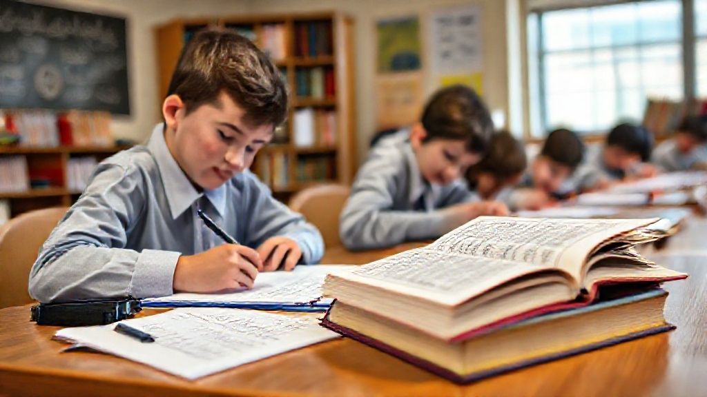 امتحان اللغه العربيه للصف السادس الابتدائي: كيف تستعد بذكاء؟