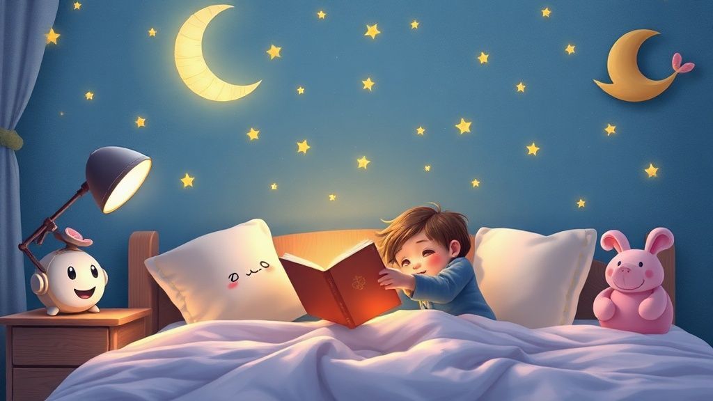 قصص أطفال قبل النوم: أفضل الحكايات الساحرة لتهدئة الطفل بسهولة