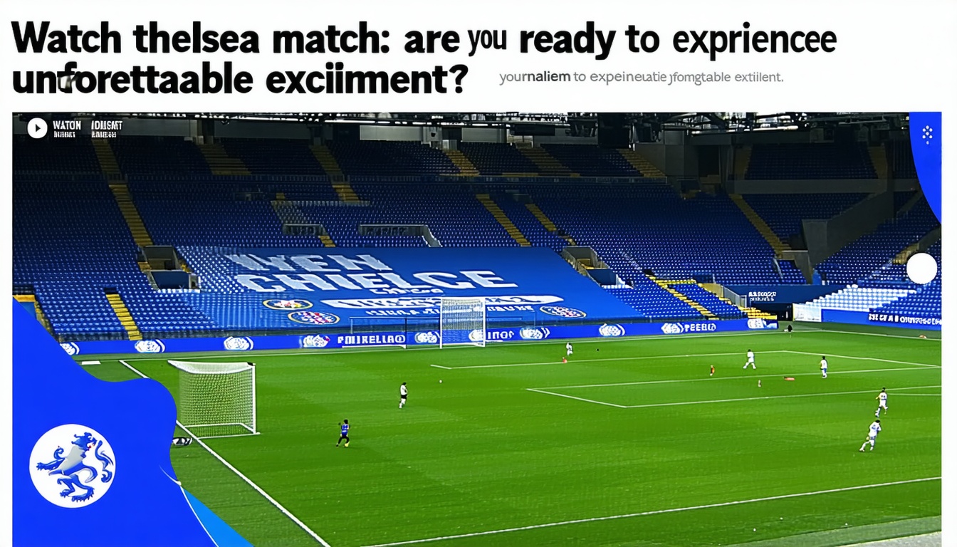 مشاهدة مباراة تشيلسي: هل أنت جاهز لتجربة إثارة لا تُنسى؟