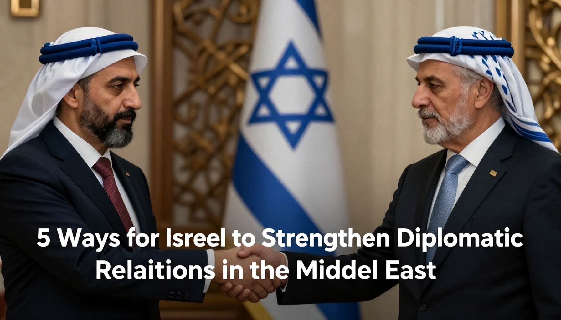 5 طرق لإسرائيل لتعزيز العلاقات الدبلوماسية في الشرق الأوسط*