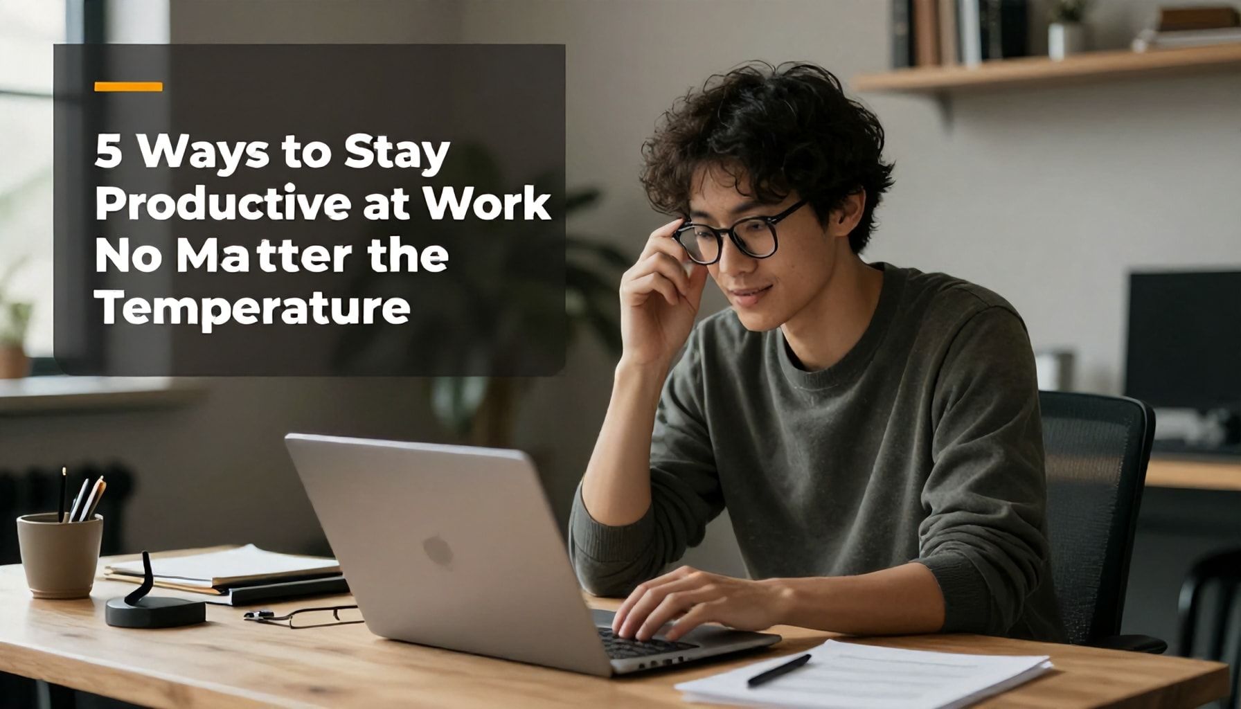 5 طرق لتبقى منتجًا في العمل مهما كانت درجة الحرارة*