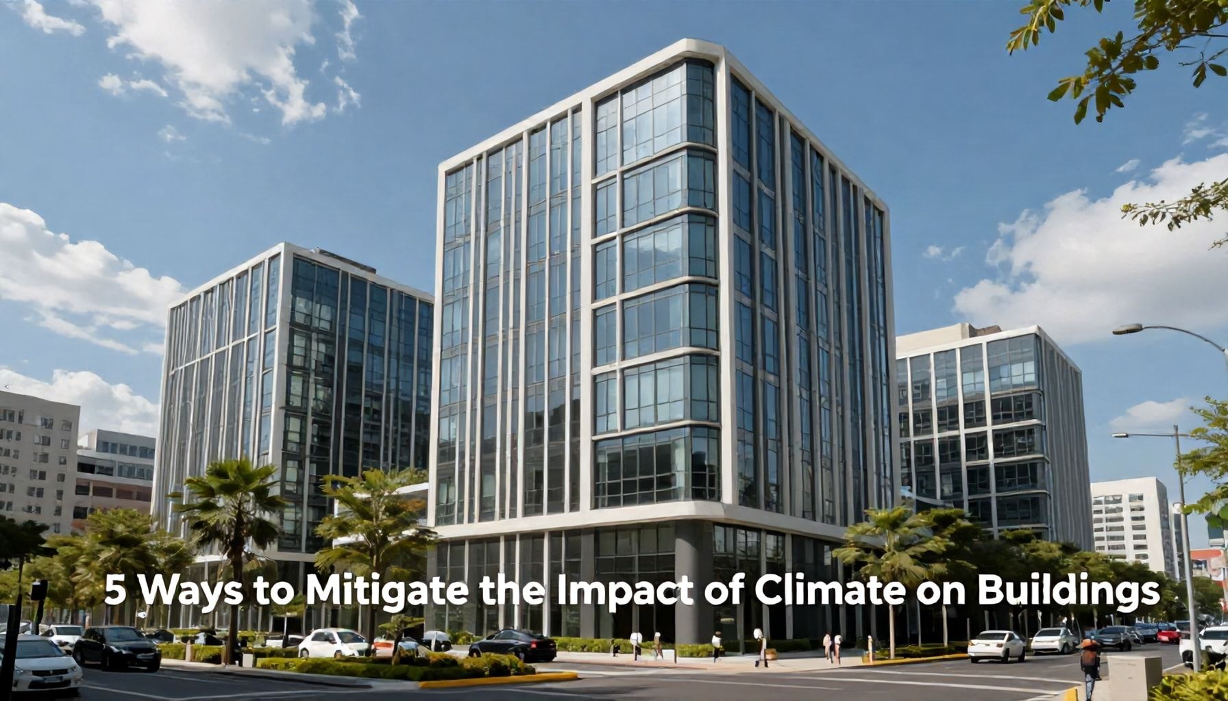 5 طرق لتخفيف تأثير المناخ على المباني*