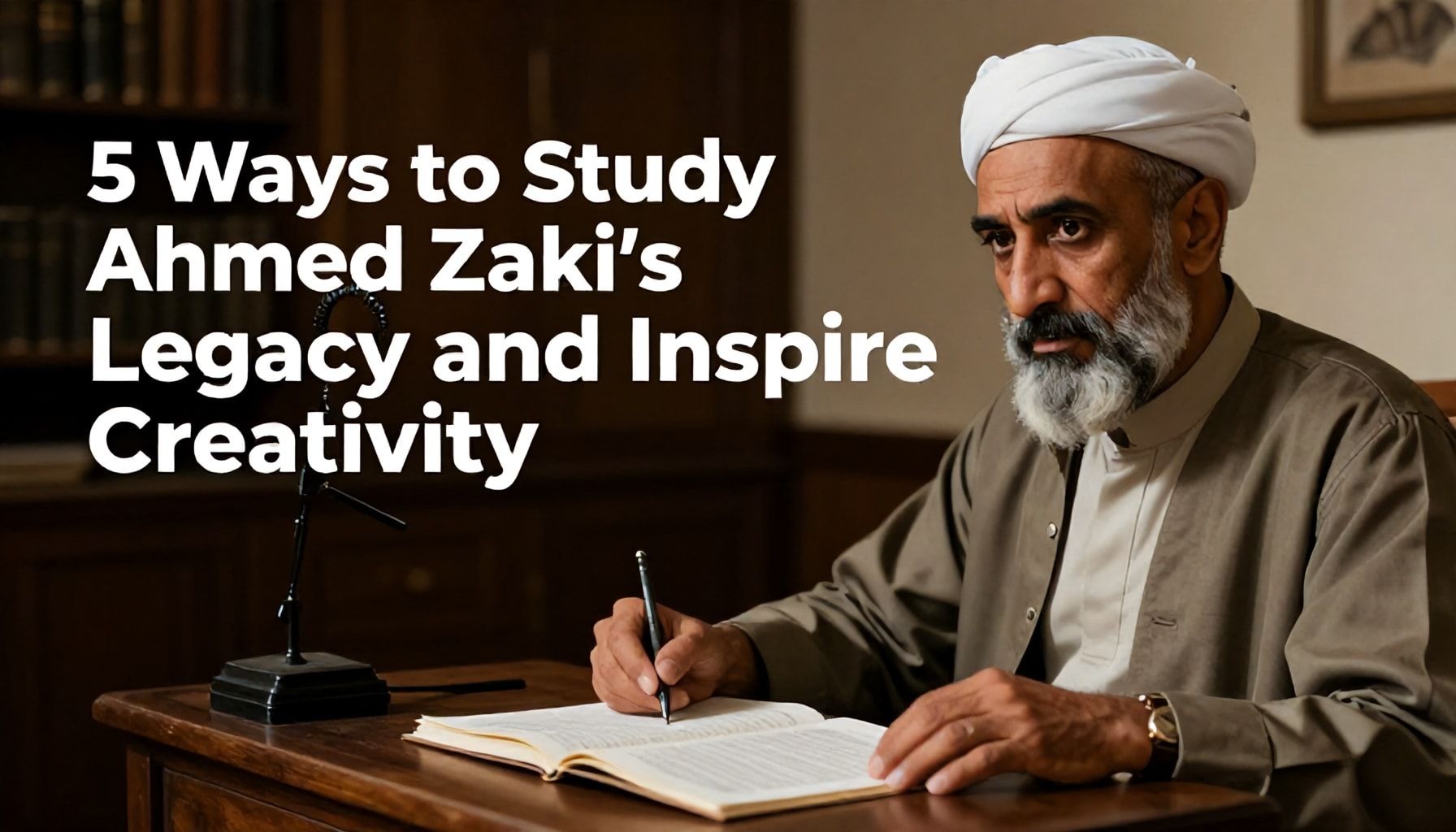 5 طرق لدراسة إرث أحمد زكي وتحفيزك على الإبداع*