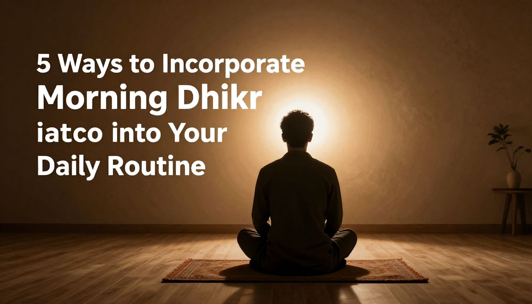 5 طرق لدمج أذكار الصباح في روتينك اليومي*