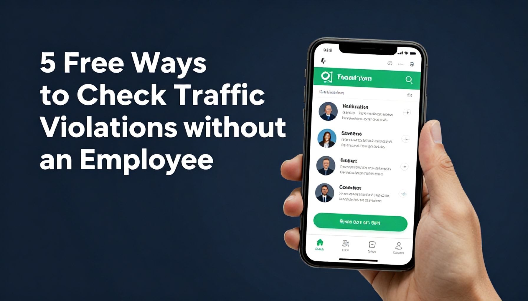5 طرق مجانية لاستعلام مخالفات المرور دون الحاجة إلى موظف