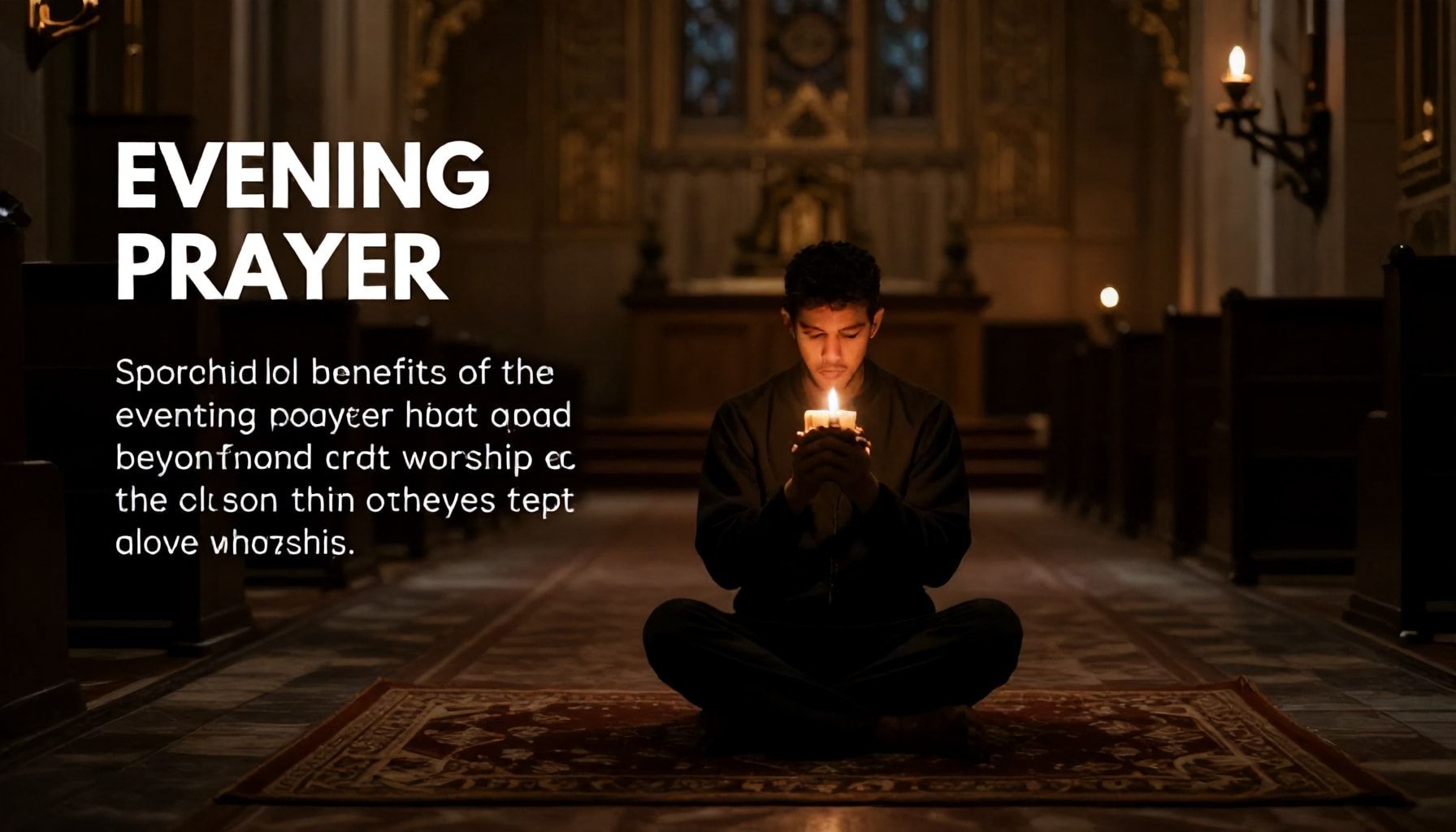 5 فوائد روحية لصلاة العشاء تتجاوز مجرد العبادة*